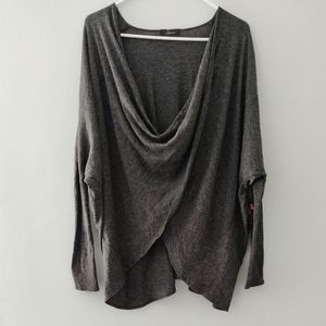 CHARCOAL GRAY CARDIGAN SIZE 2X
